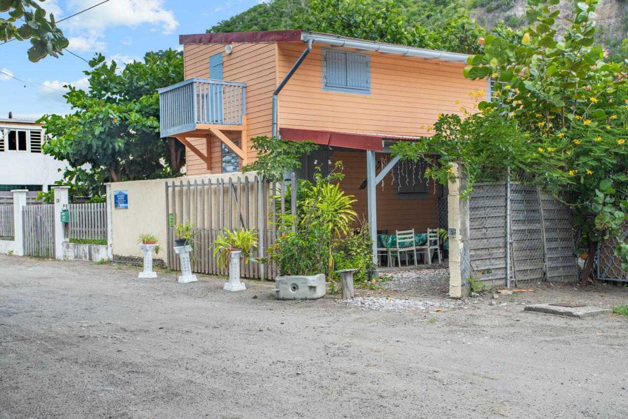 לה קברה Appartement Charmant Au Carbet Avec Vue Sur La Mer 50 M² מראה חיצוני תמונה